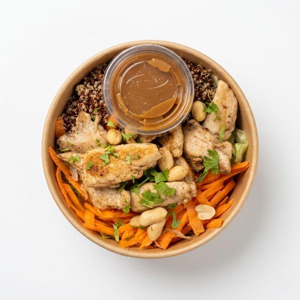 Chicken buddha bowl