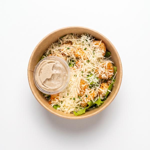 Shrimp caesar salad